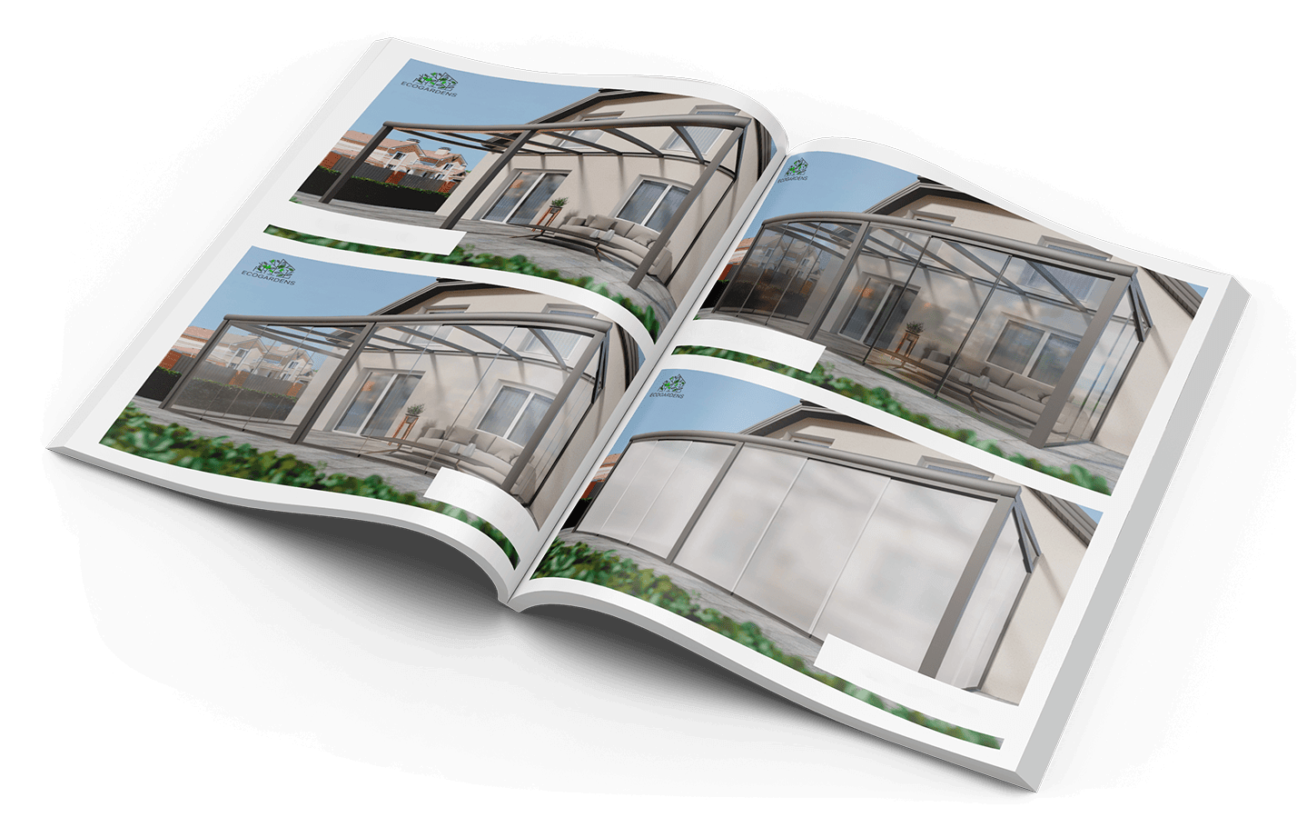 Katalog zadaszeń tarasowych ECOGARDENS